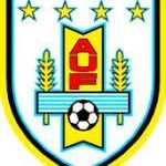 The logo of Uruguay National Football Team